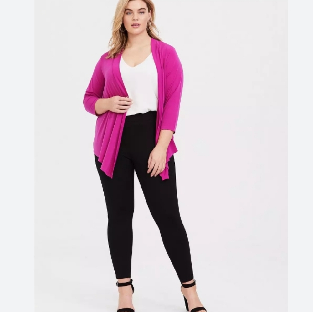 Torrid Studio Knit Open Cardigan